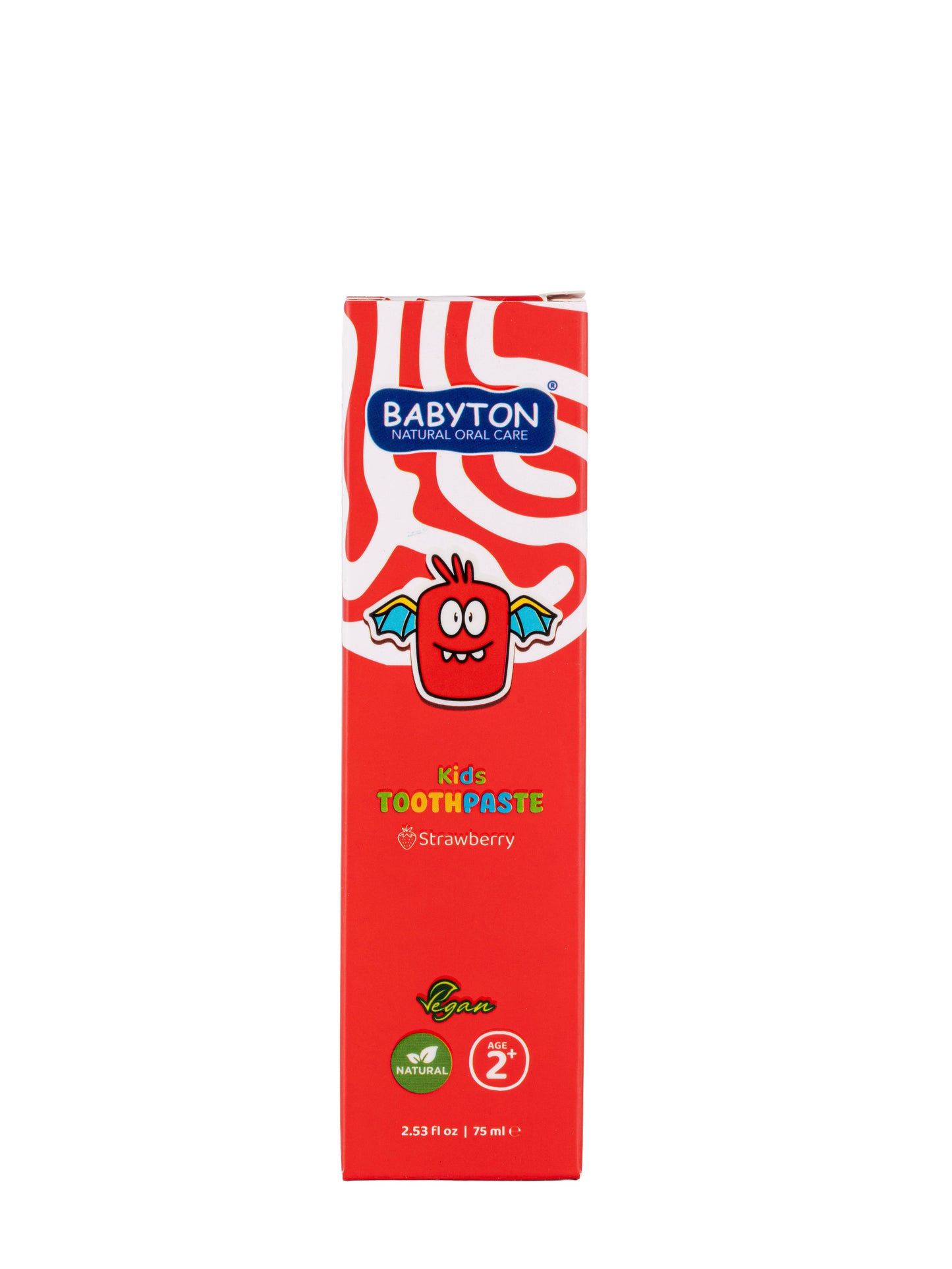 Kindertandpasta met Fluoride 2+ | Aardbei (75ml)
