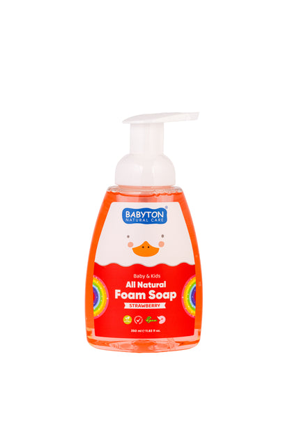 Schuimende Hand & Face Wash | Aardbei (350ml)