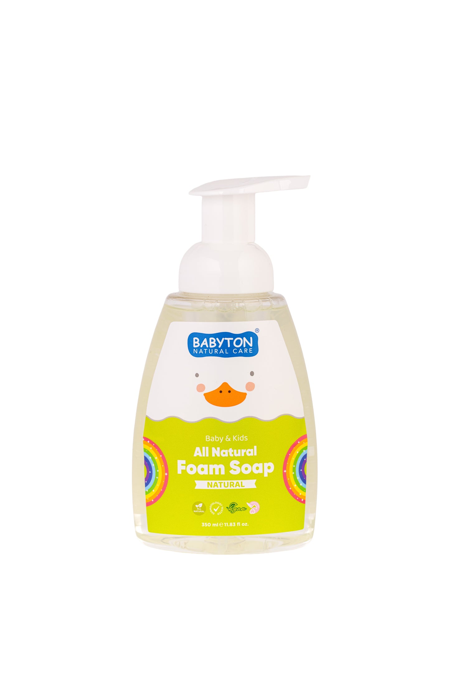 Schuimende Hand & Face Wash | Naturel (350ml)