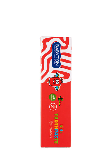 Kindertandpasta met Fluoride 2+ | Aardbei (75ml)