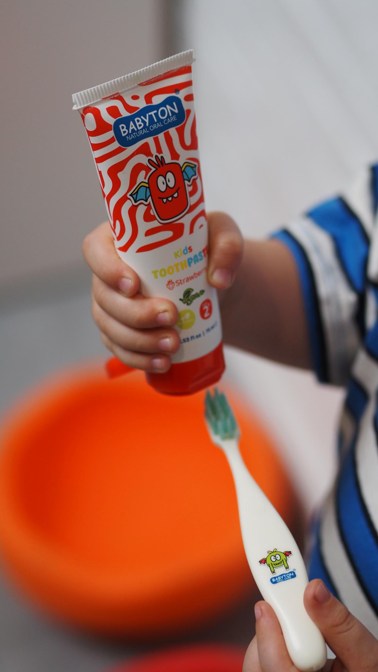 Kindertandpasta met Fluoride 2+ | Aardbei (75ml)