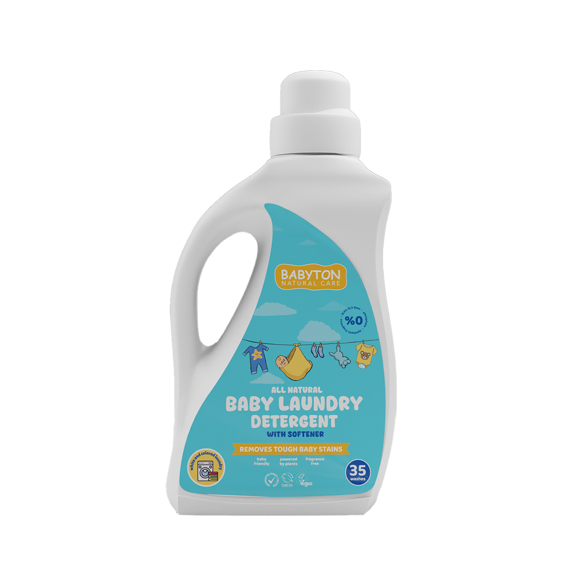 Natuurlijk Wasmiddel voor babykleding