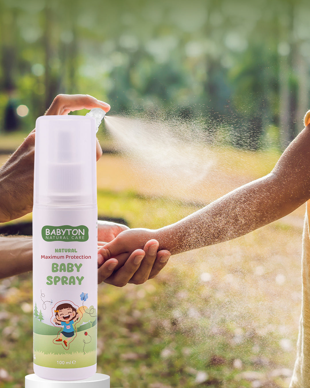 Natuurlijke Beschermende Spray anti-mug 