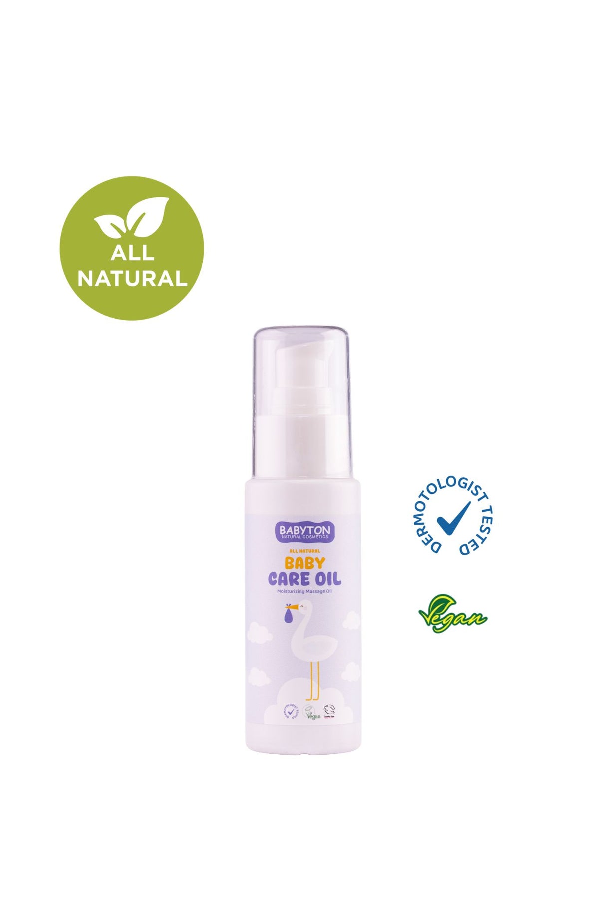 Verzorgende Massage- en Babyolie (50ml)