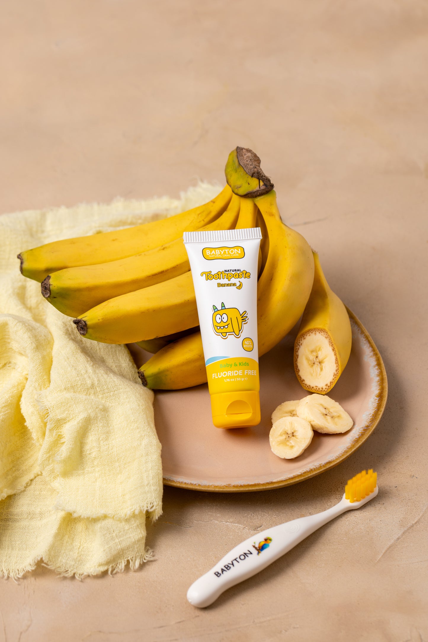 Natuurlijke Peuter Tandpasta Banaan