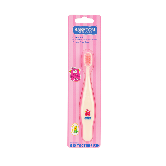 Bio Tandenborstel Zachte Haartjes Pinky