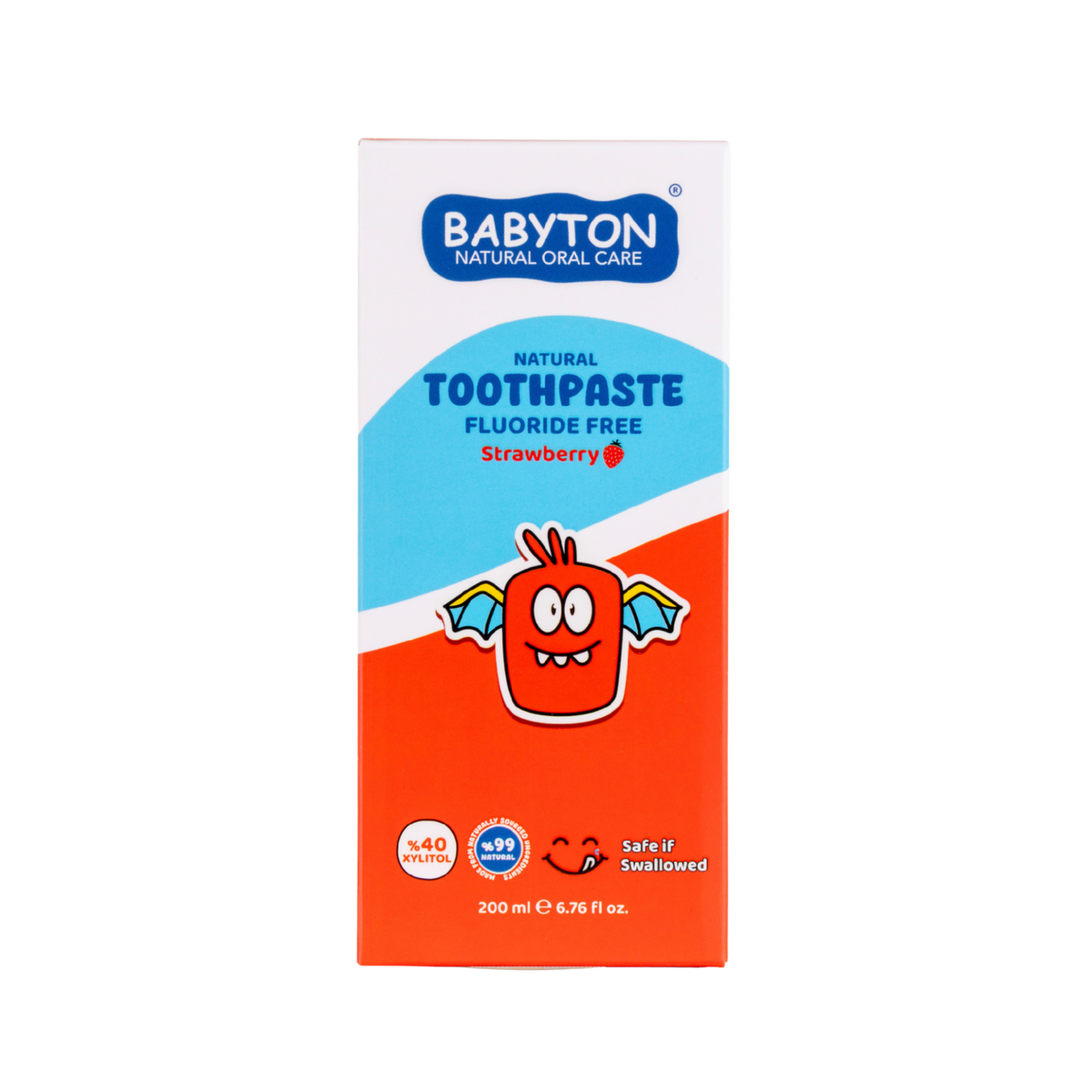Toothpaste fluorvrij flacon kids