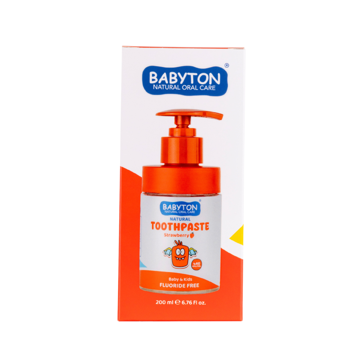 Toothpaste fluorvrij flacon kids