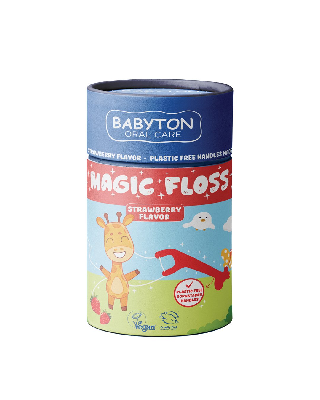 magic floss aardbei smaak