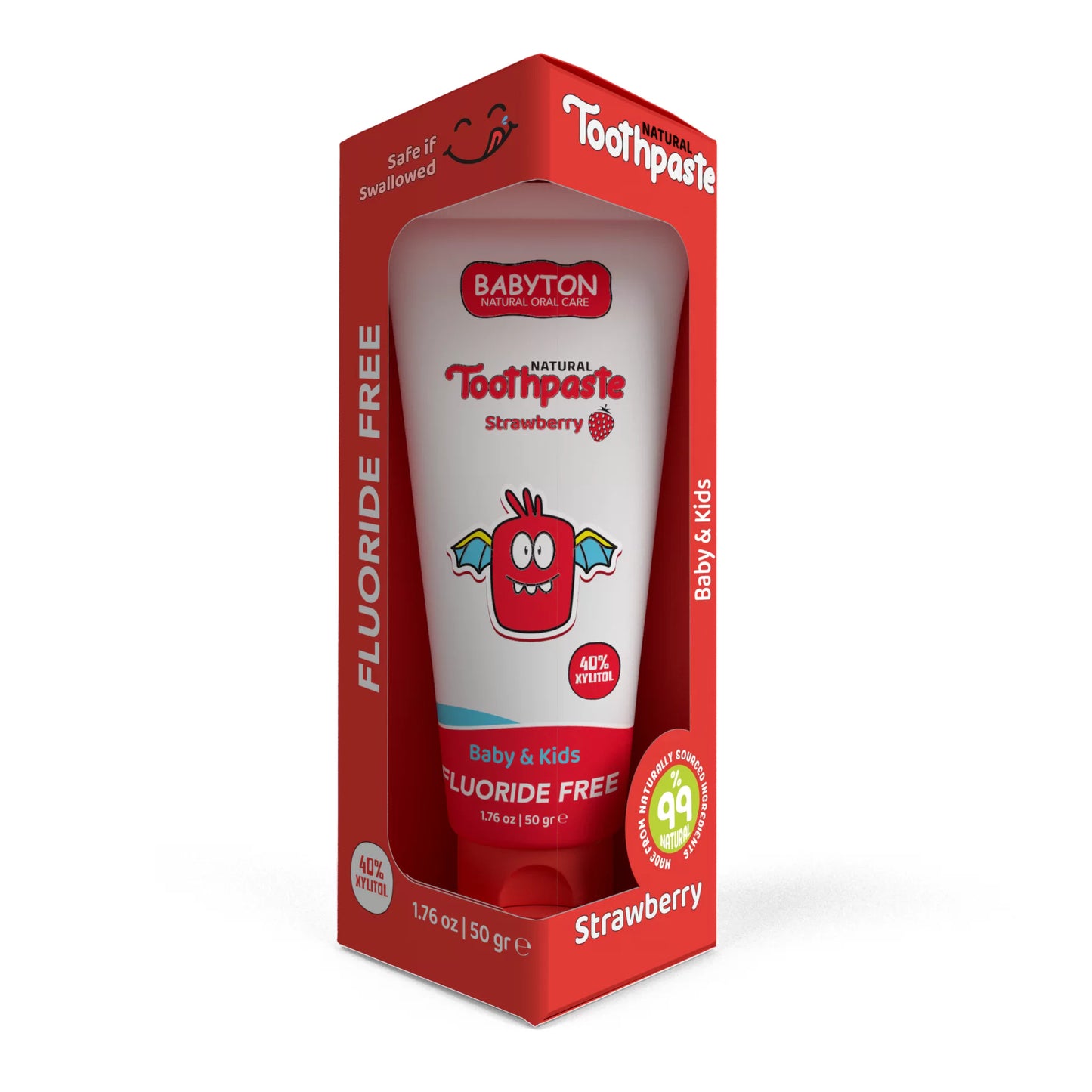 Natuurlijke Tandpasta Aardbei