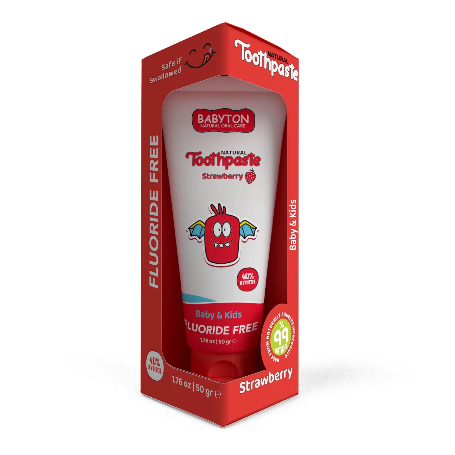 Natuurlijke Tandpasta Aardbei