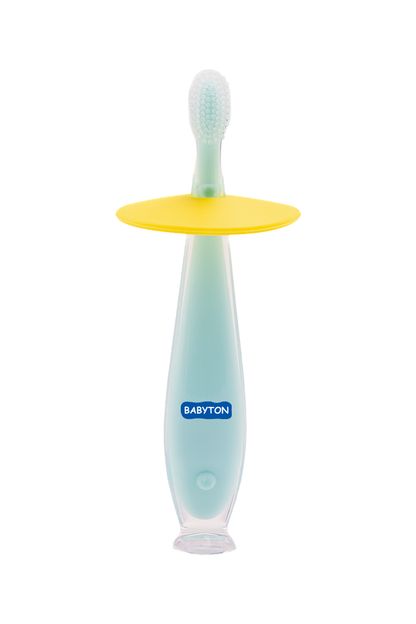 Silicone Baby- & Kindertandenborstel met Veiligheidsschild